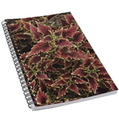 Plant Colorful Red Garden Leaves 5 5  X 8 5  Notebook by Simbadda