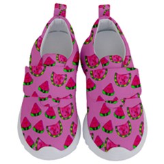 Watermelons Pattern Kids  Velcro No Lace Shoes by bloomingvinedesign