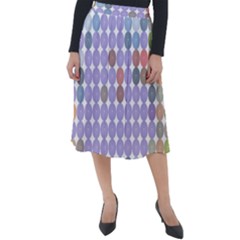 Zappwaits Spirit Classic Velour Midi Skirt  by zappwaits