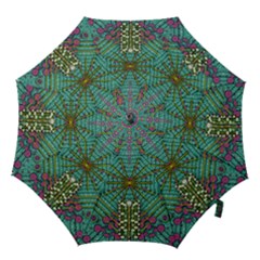 The Most Beautiful Rain Over The Stars And Earth Hook Handle Umbrellas (small) by pepitasart