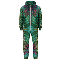 The Most Beautiful Rain Over The Stars And Earth Hooded Jumpsuit (men)  by pepitasart