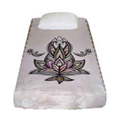 Elegant Decorative Mandala Design Fitted Sheet (single Size)