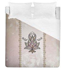 Elegant Decorative Mandala Design Duvet Cover (queen Size) by FantasyWorld7