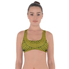 Flowers In Yellow For Love Of The Nature Got No Strings Sports Bra by pepitasart