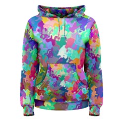 Colorful Spots                                   Women s Pullover Hoodie by LalyLauraFLM