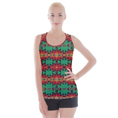 Tribal Pattern                                   Criss Cross Back Tank Top by LalyLauraFLM