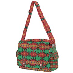 Tribal Pattern                                 Buckle Multifunction Bag