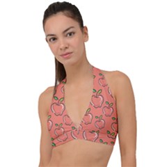 Fruit Apple Halter Plunge Bikini Top by HermanTelo