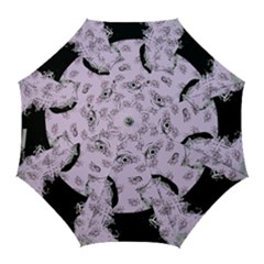 Wide Eyed Girl Lilac Golf Umbrellas