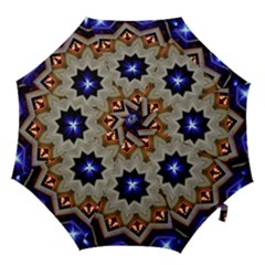 Background Mandala Star Hook Handle Umbrellas (large)