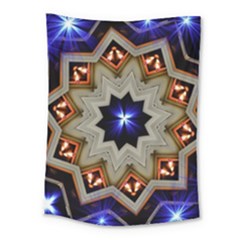 Background Mandala Star Medium Tapestry