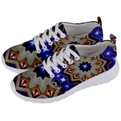 Background Mandala Star Men s Lightweight Sports Shoes