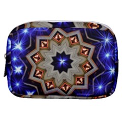 Background Mandala Star Make Up Pouch (small) by Mariart