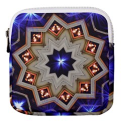 Background Mandala Star Mini Square Pouch by Mariart