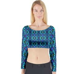 O 5 Long Sleeve Crop Top