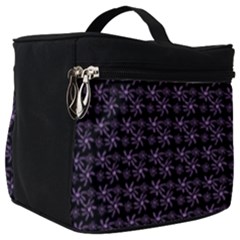 Lilac Firecracker Heart Pattern Make Up Travel Bag (big) by snowwhitegirl