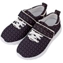 Lilac Firecracker Heart Pattern Kids  Velcro Strap Shoes View2