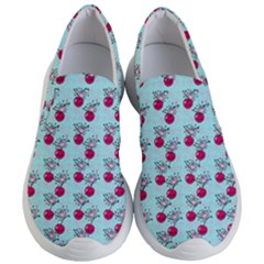 Cherries An Bats Aqua Women s Lightweight Slip Ons