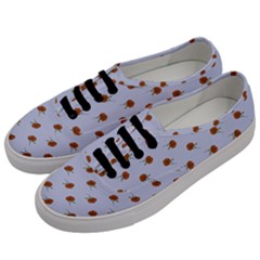 Peach Rose Blue Men s Classic Low Top Sneakers