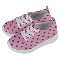 Peach Rose Pink Kids  Lightweight Sports Shoes by snowwhitegirl