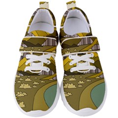 Travel Destination Landscape Nature Women s Velcro Strap Shoes by Simbadda