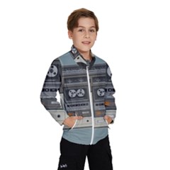 Radio Cassette Speaker Sound Audio Kids  Windbreaker by Simbadda