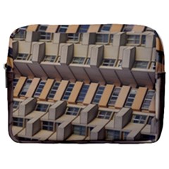 Architecture Geometry Make Up Pouch (large) by Simbadda
