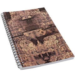 Fractals Abstraction Tla Designs 5 5  X 8 5  Notebook by Simbadda