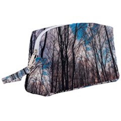 Winter Tree Park Sky Nature Wristlet Pouch Bag (large) by Simbadda