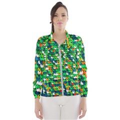 Funky Sequins Women s Windbreaker