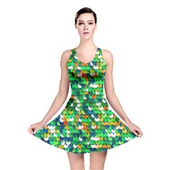 Funky Sequins Reversible Skater Dress by essentialimage