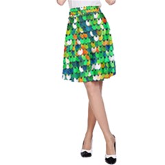 Funky Sequins A-line Skirt by essentialimage