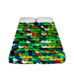 Funky Sequins Fitted Sheet (full/ Double Size) by essentialimage