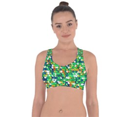 Funky Sequins Cross String Back Sports Bra by essentialimage