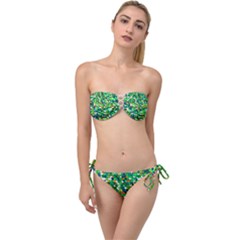 Funky Sequins Twist Bandeau Bikini Set by essentialimage