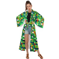 Funky Sequins Maxi Kimono by essentialimage