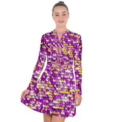 Funky Sequins Long Sleeve Panel Dress by essentialimage