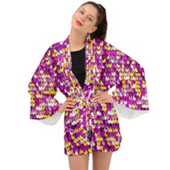 Funky Sequins Long Sleeve Kimono by essentialimage