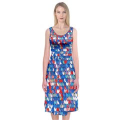 Funky Sequins Midi Sleeveless Dress by essentialimage