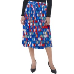 Funky Sequins Classic Velour Midi Skirt  by essentialimage