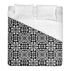 Fabric Geometric Shape Duvet Cover (full/ Double Size)