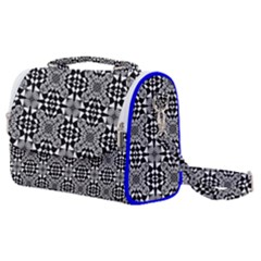 Fabric Geometric Shape Satchel Shoulder Bag by HermanTelo