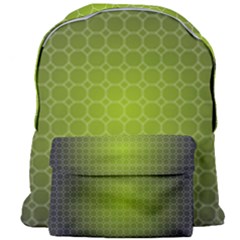 Hexagon Background Plaid Giant Full Print Backpack