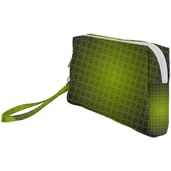 Hexagon Background Plaid Wristlet Pouch Bag (small) by Mariart