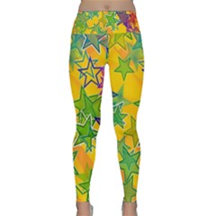 Star Homepage Abstract Lightweight Velour Classic Yoga Leggings