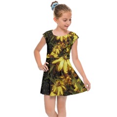 Echinacea paradoxa Kids  Cap Sleeve Dress