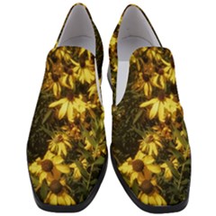 Echinacea paradoxa Women Slip On Heel Loafers