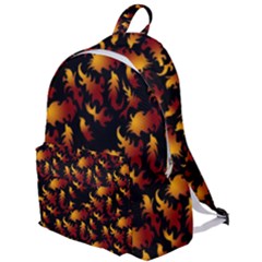 Abstract Flames Pattern The Plain Backpack by bloomingvinedesign