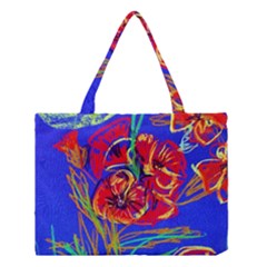 Poppies Medium Tote Bag by bestdesignintheworld