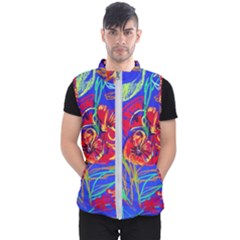 Poppies Men s Puffer Vest by bestdesignintheworld